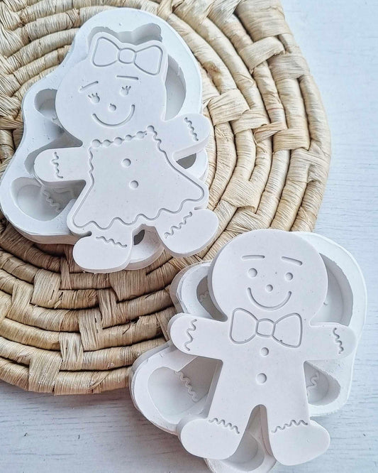Conjunto de formas de biscoitos em silicone, menina com laço e rosto recortados