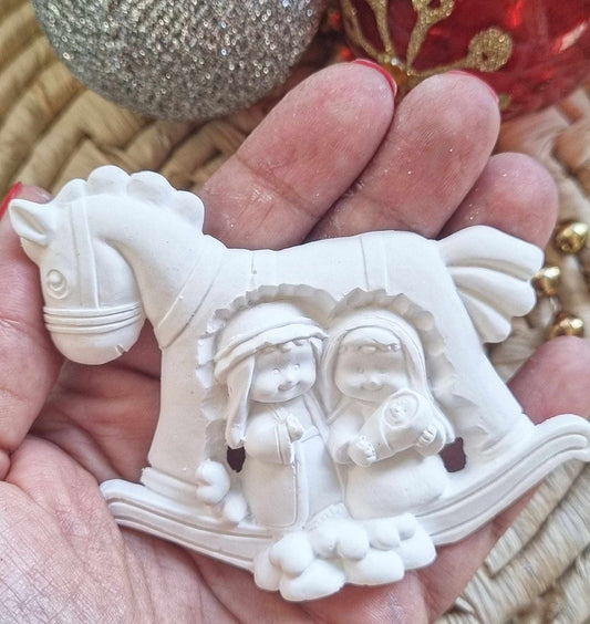 Molde burro c/ presépio