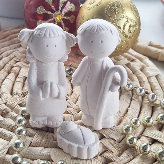 Moldes Presépio c/ Reis Magos infantil