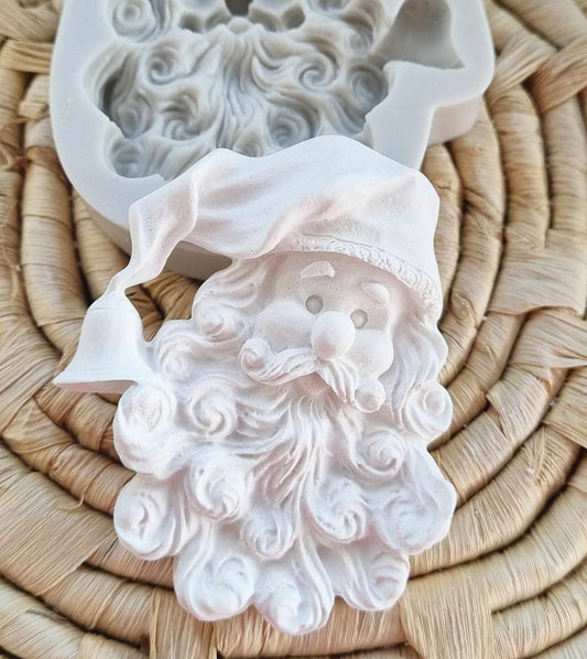 Molde cabeça Pai Natal