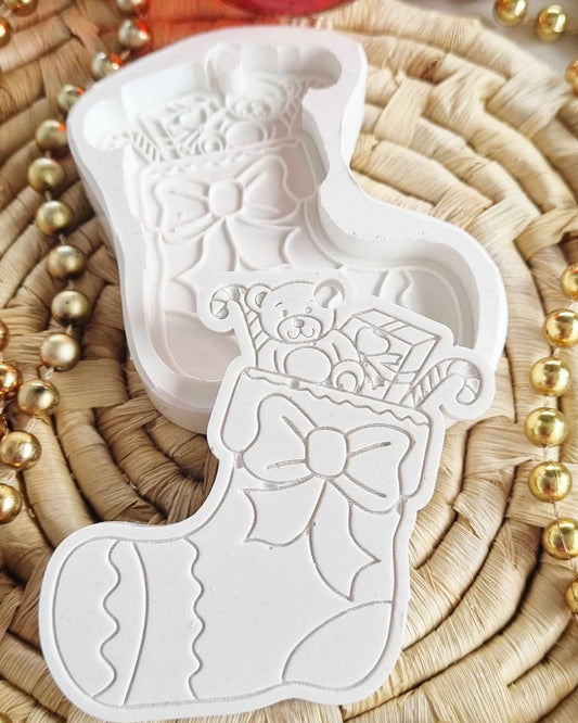 Molde Botinha de Natal