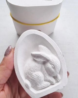 Molde ovo c/ coelho I