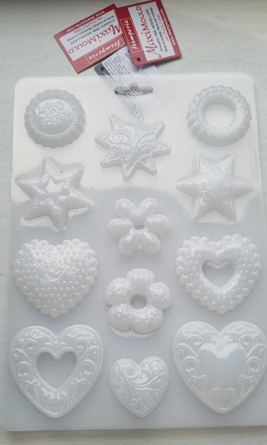 Molde em PVC flexivel Stamperia Blue Land-K3PTA4563