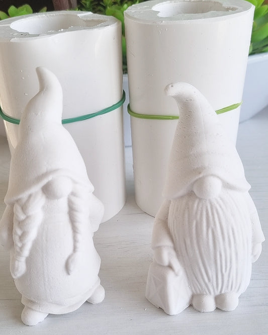 Molde casal de gnomos