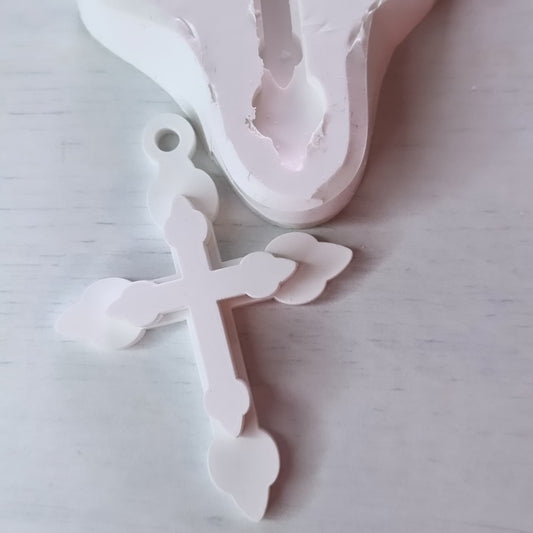 Molde cruz com argola