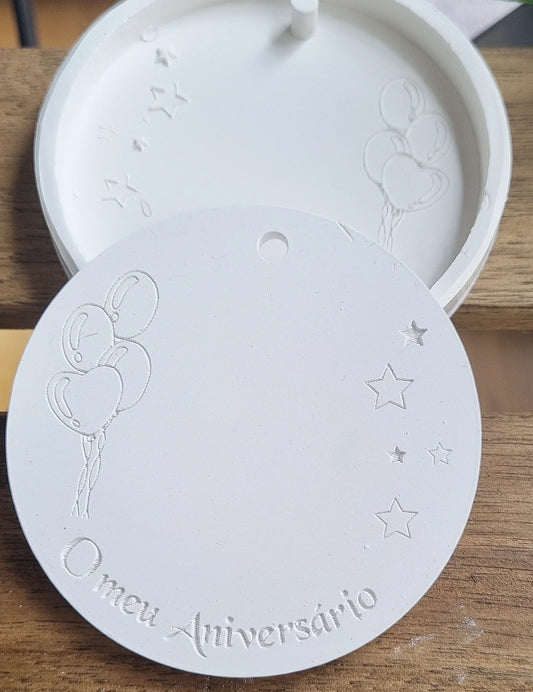 Molde de silicone para aplique