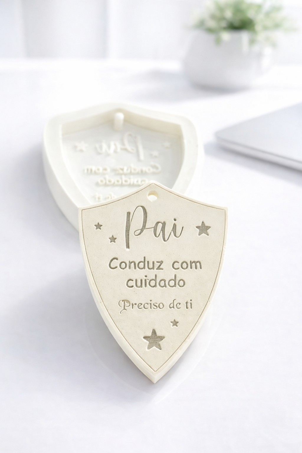 Molde medalha dia do Pai