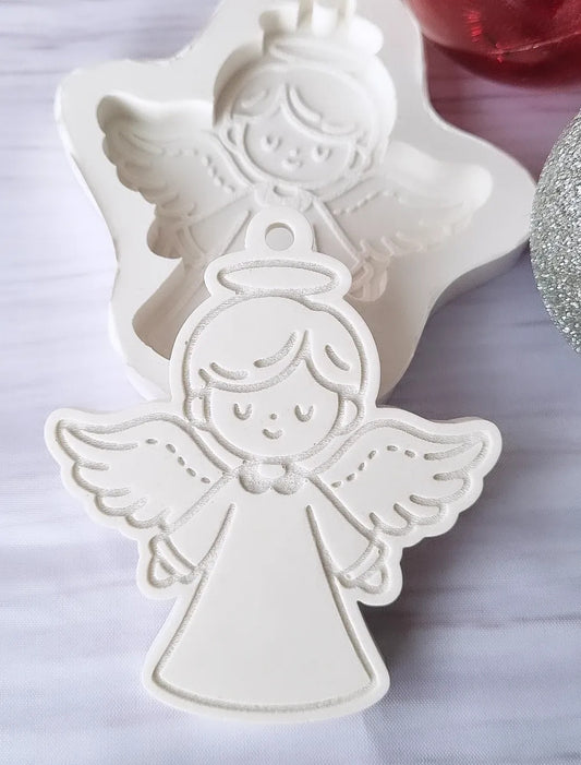 Molde anjo com argola
