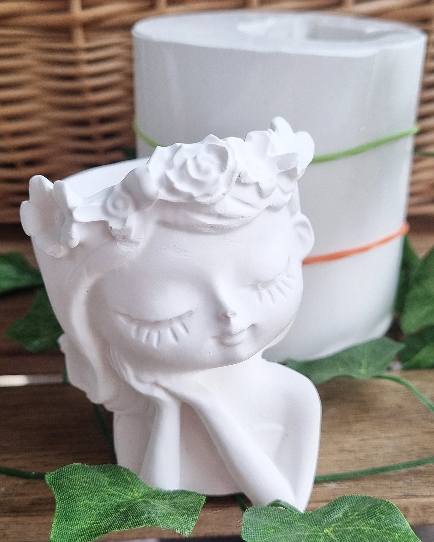 Molde vaso menina