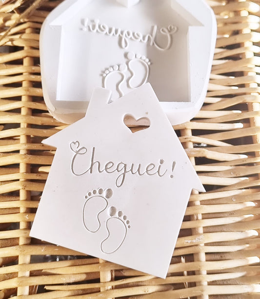 Molde casa " Cheguei"