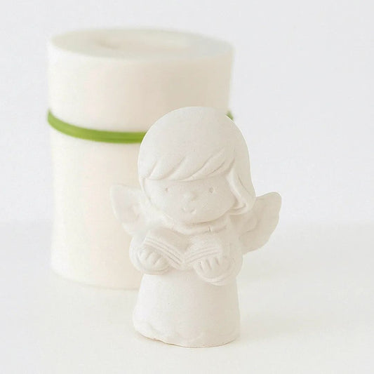 Molde anjo 3D pequeno Bíblia