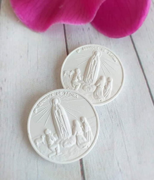 Molde duplo Nossa Senhora de Fátima - CHEIRALFAZEMA