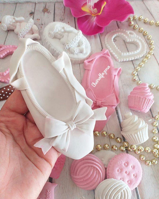 Molde sapatilha de ballet - CHEIRALFAZEMA