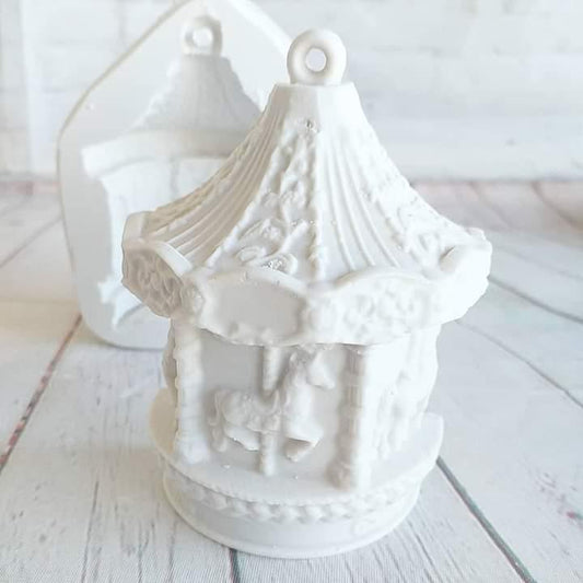 Molde Cavalo no carrossel grande - CHEIRALFAZEMA