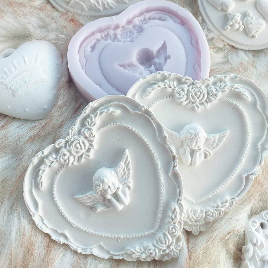 Molde moldura anjo II - CHEIRALFAZEMA
