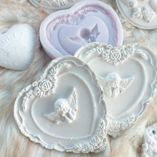 Molde moldura anjo II - CHEIRALFAZEMA