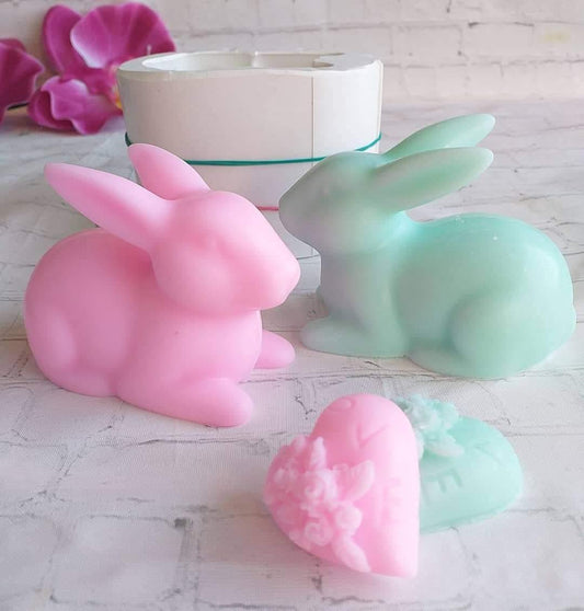 Molde coelho grande 3D - CHEIRALFAZEMA