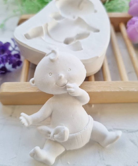 Molde menino caracol - CHEIRALFAZEMA