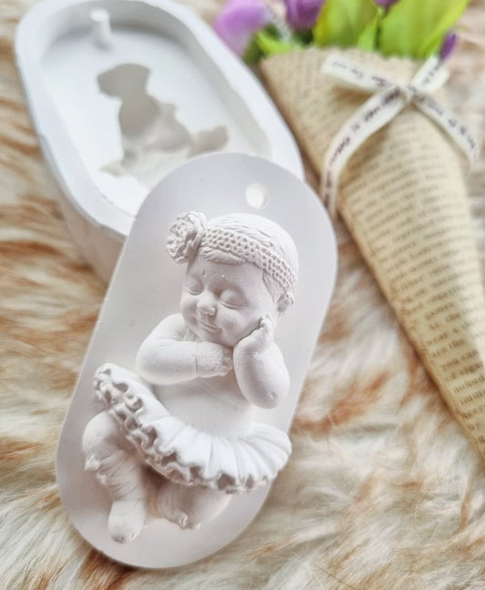 Molde patela bebé bailarina - CHEIRALFAZEMA