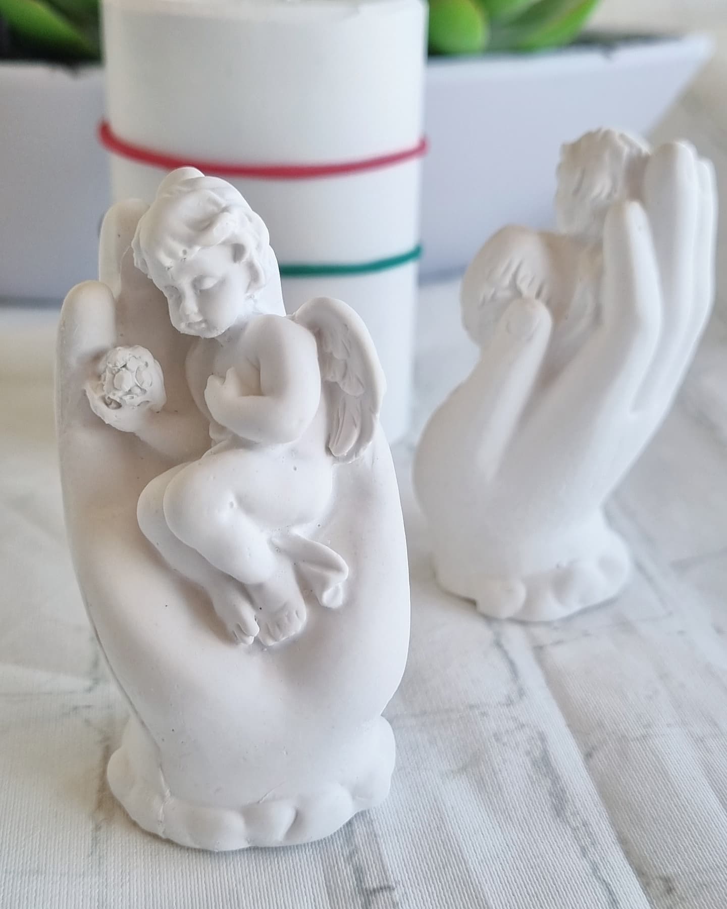 Molde Mão c/ anjo 3D