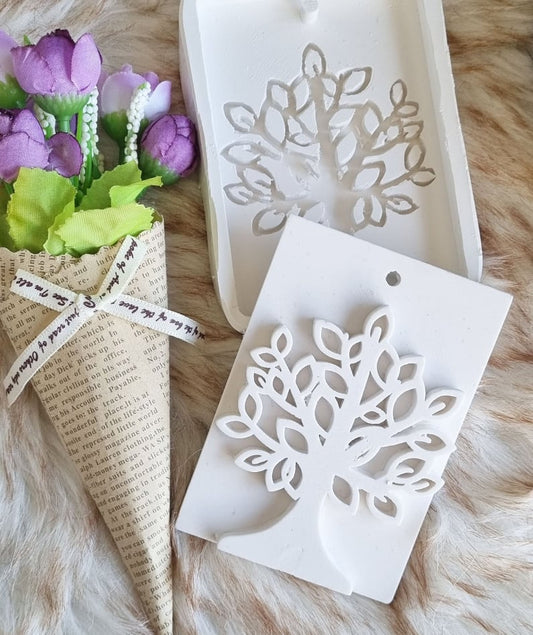 Molde  base árvore da vida com furo