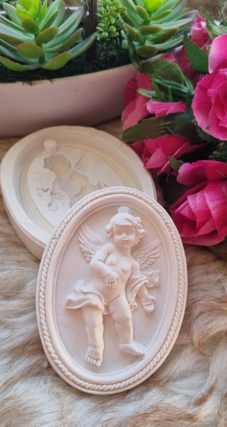 Molde patela anjo c/ rebordo II