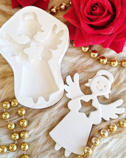 Molde Anjo estrela