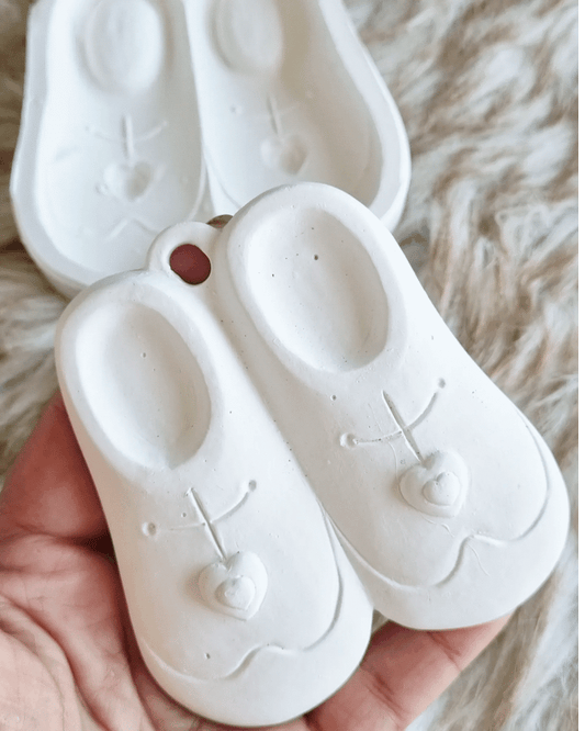 Molde par sapatilhas c/ corações