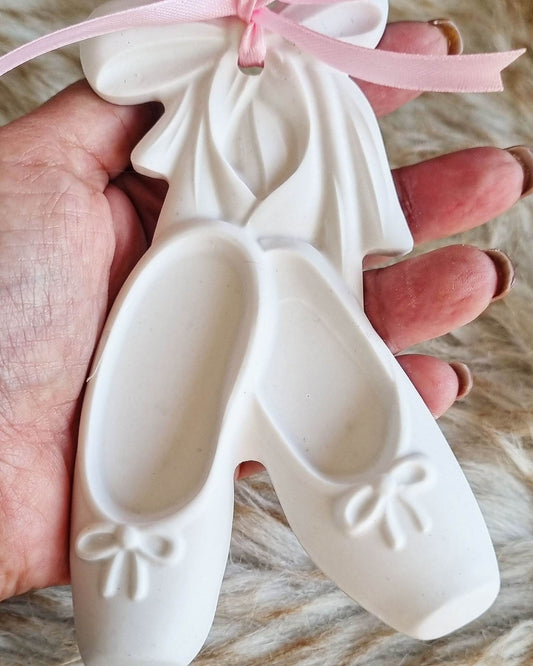 Molde sapatilhas de ballet c/ furo