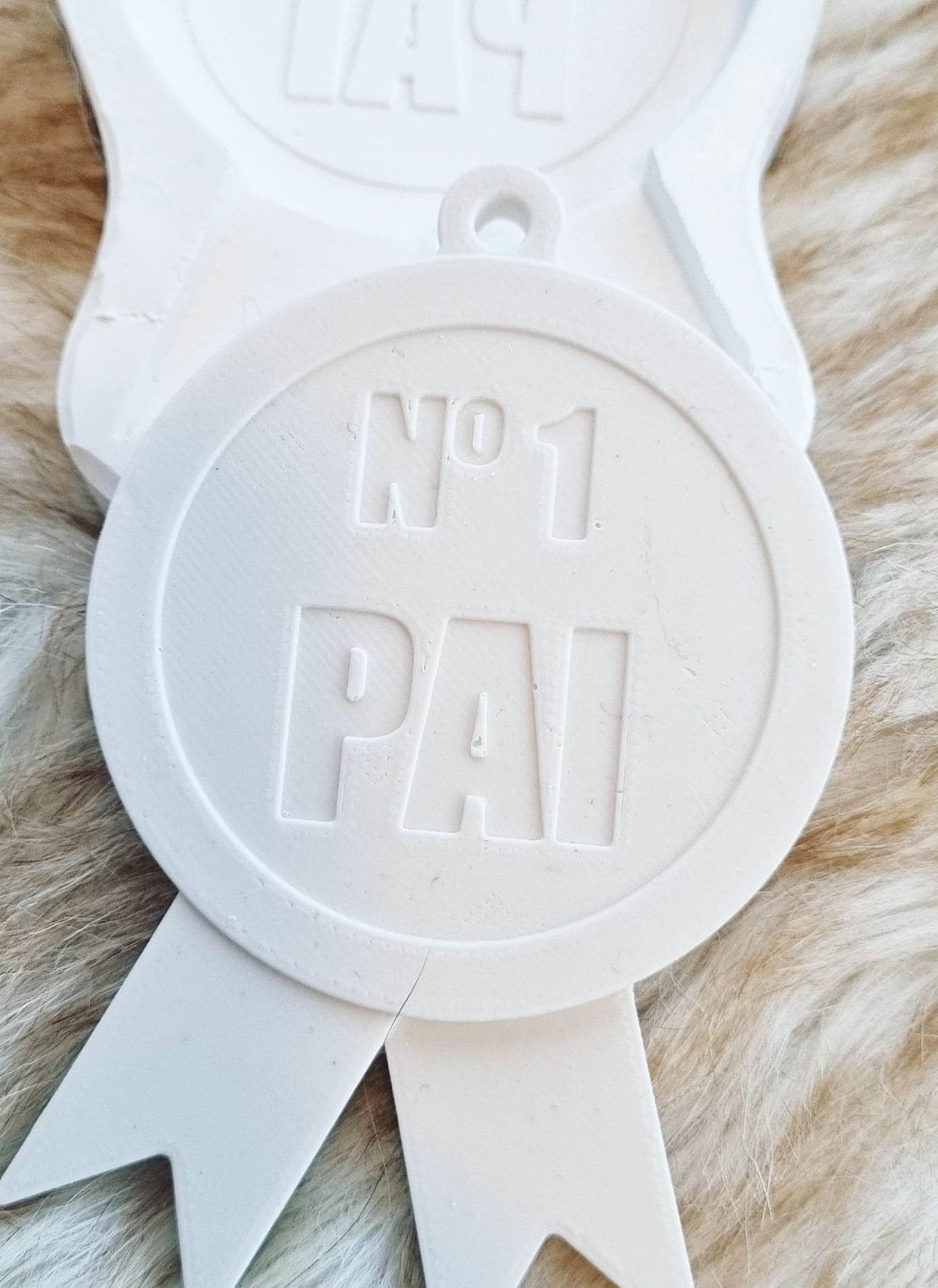 Molde medalha Pai