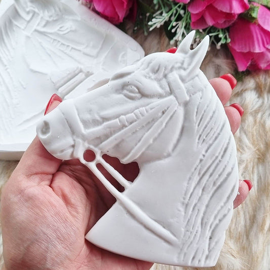 Molde cabeça cavalo