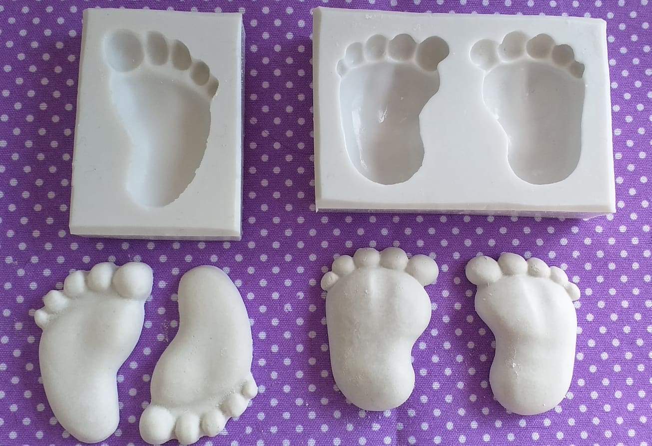 Molde com 2 pezinhos - CHEIRALFAZEMA