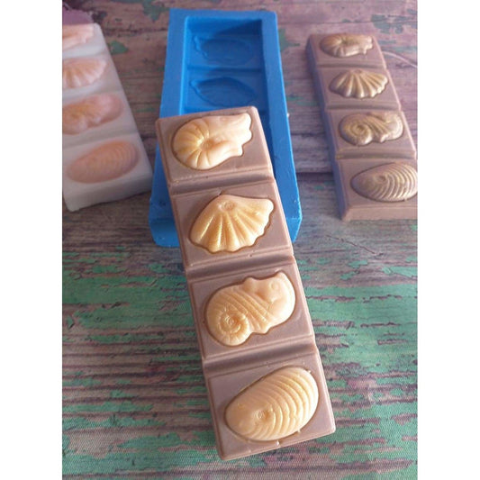 Molde Barrinha de Chocolate Frutos do Mar - CHEIRALFAZEMA