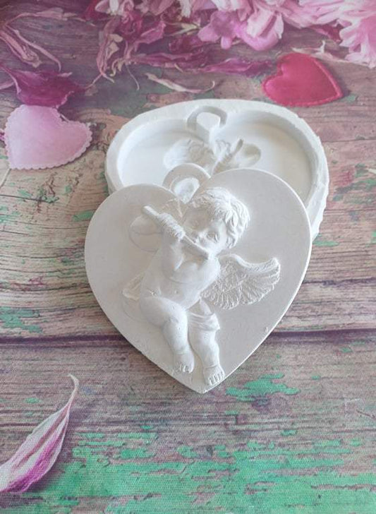 Molde anjo a tocar flauta - CHEIRALFAZEMA