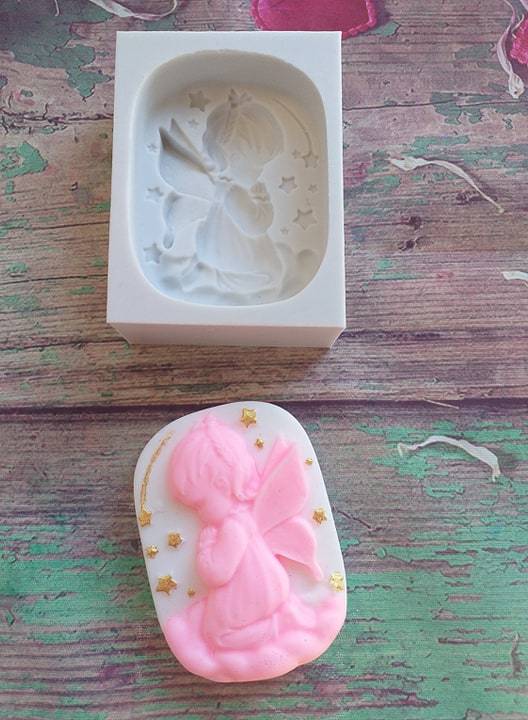 Molde anjinho  menina - CHEIRALFAZEMA