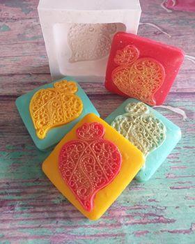 Molde Coração de Viana quadrado - CHEIRALFAZEMA