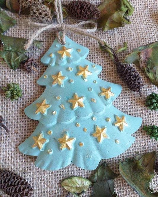 Molde Árvore de Natal c/ furo - CHEIRALFAZEMA