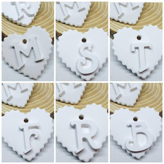 Molde coração c/ monograma - CHEIRALFAZEMA