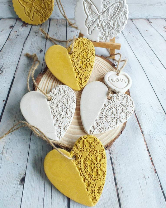 Molde coração rendado - CHEIRALFAZEMA