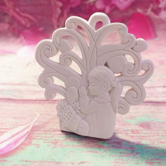 Molde árvore da vida comunhão menina - CHEIRALFAZEMA