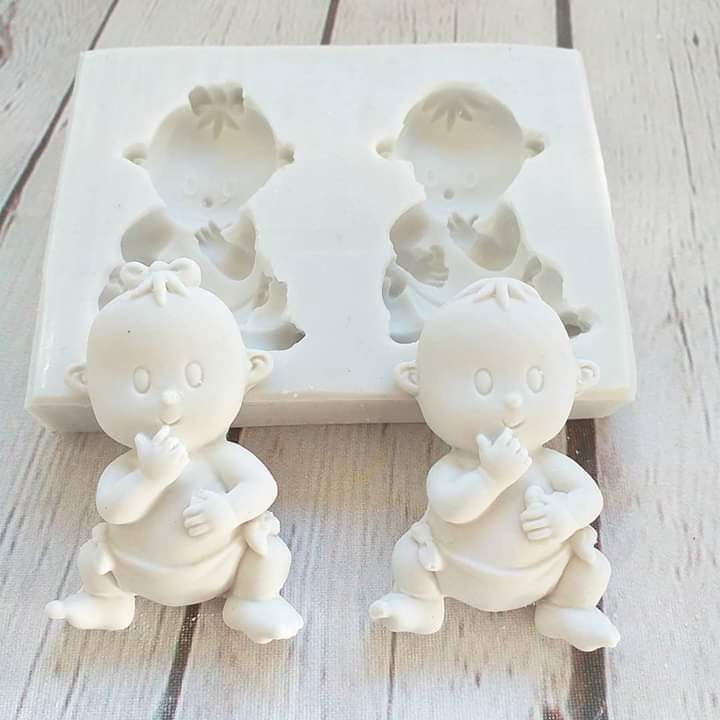 Molde bebés menino/ menina - CHEIRALFAZEMA