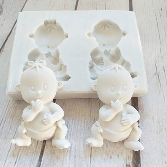 Molde bebés menino/ menina - CHEIRALFAZEMA