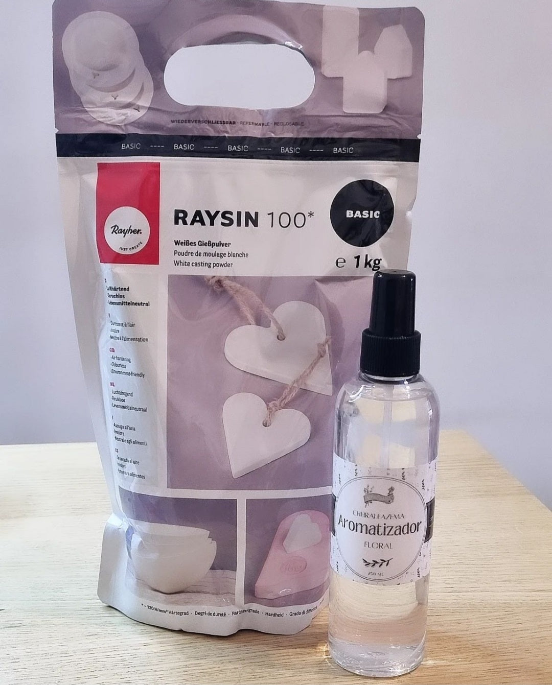 PACK pó cerâmico Rayher+ Aromatizador Floral