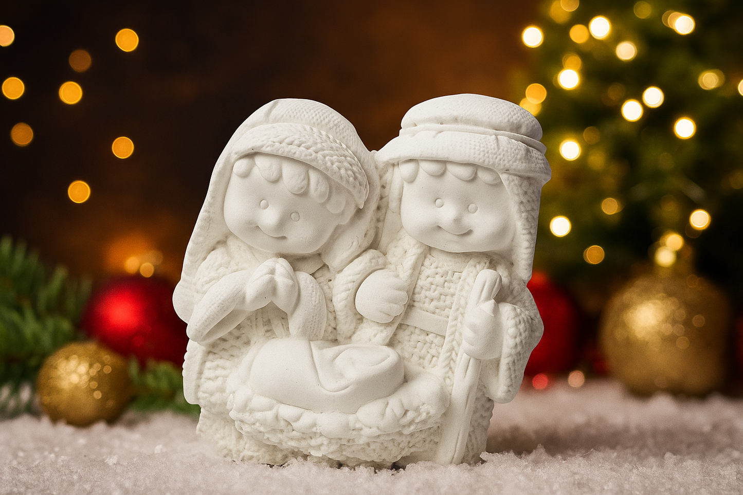 Molde presépio 2D crochet