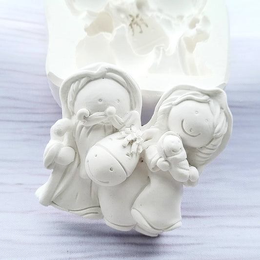 Molde presépio 2D caricatura