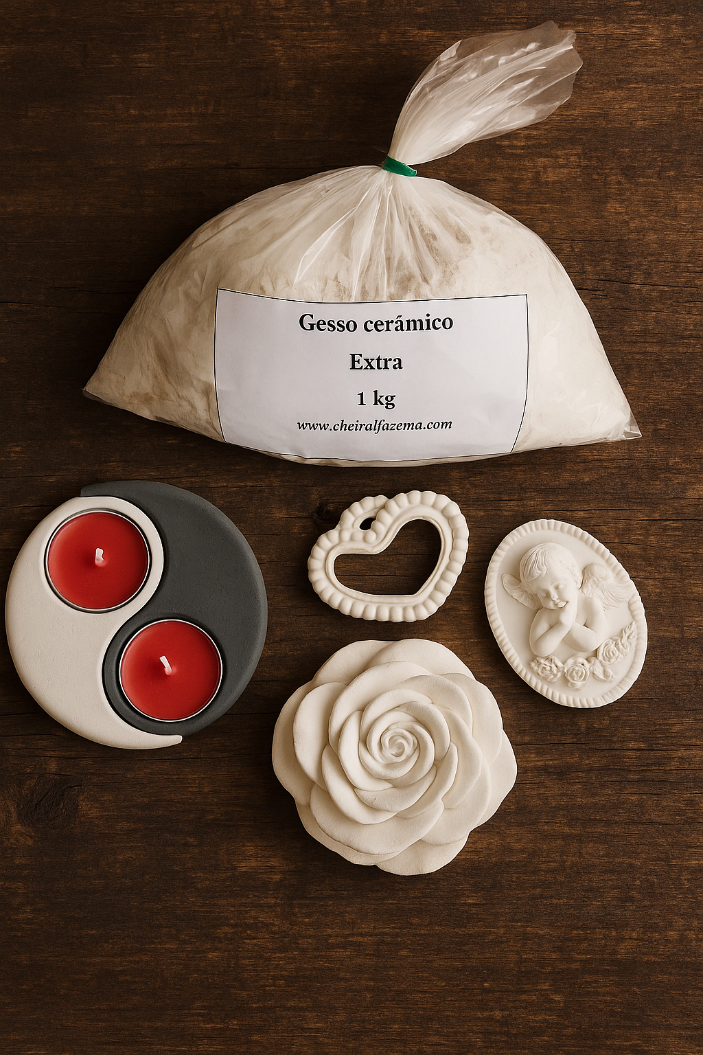 Pó cerâmico extra